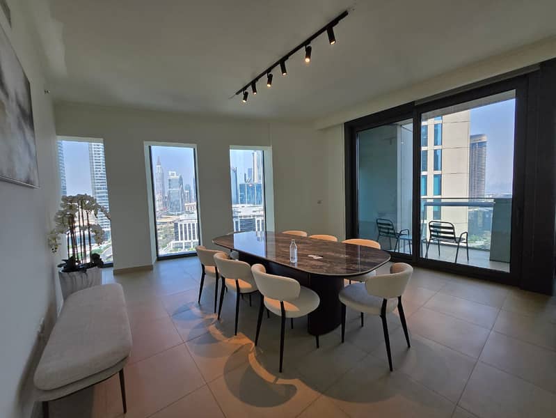 Full Burj View- Sought After 3 Bed plus Maids