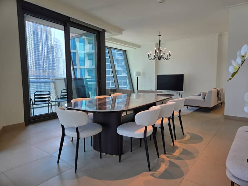 Full Burj View- Sought After 3 Bed plus Maids