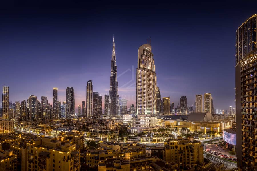 2BD Apt Burj View, Near Dubai Mall, Ideal for 6