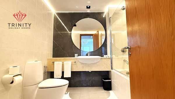 Quick Move-In | Elegant 3BHK Premium Furnished | Complete SZR View | Sheikh Zayed Road | Near Metro | Access to Dubai Mall & WTC - Image 11