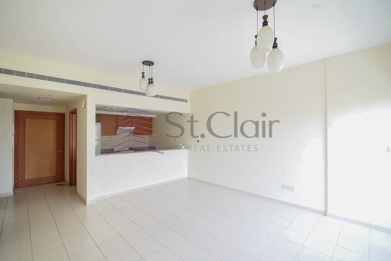 Well Maintained|1BR | Al Dhafrah 4|Community View