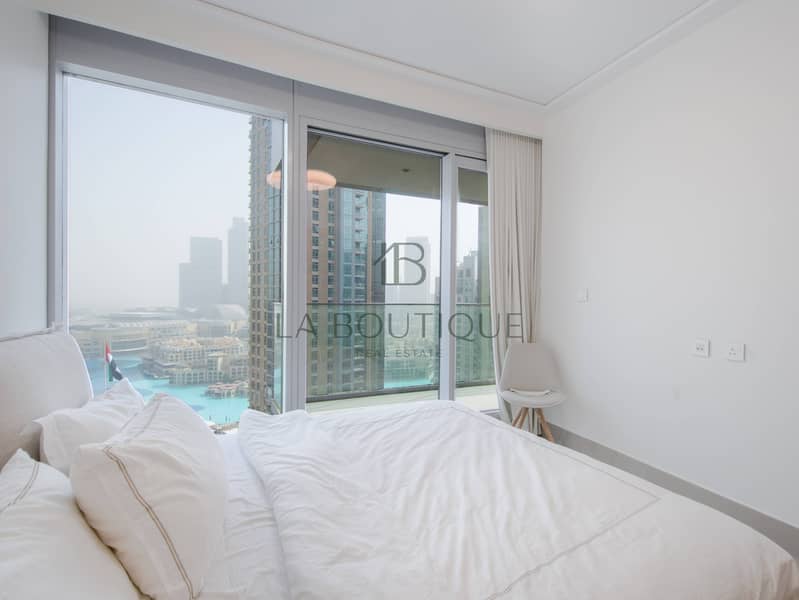 Furnished | Burj and Fountain View | Vacant - Image 10
