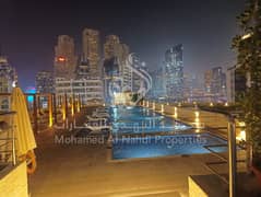 شقة في برج دي إي سي 1،برج دي إي سي،دبي مارينا 1 غرفة 90000 درهم - 12743082