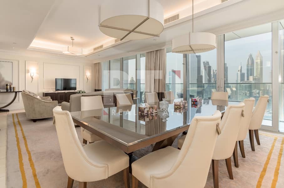 Burj View | Luxury Furnished | Fully Upgraded