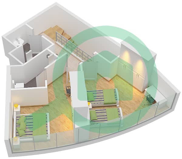 Type B Floor 3,5,7,9,11 Upper Floor Type B Floor 3,5,7,9,11 Upper Floor