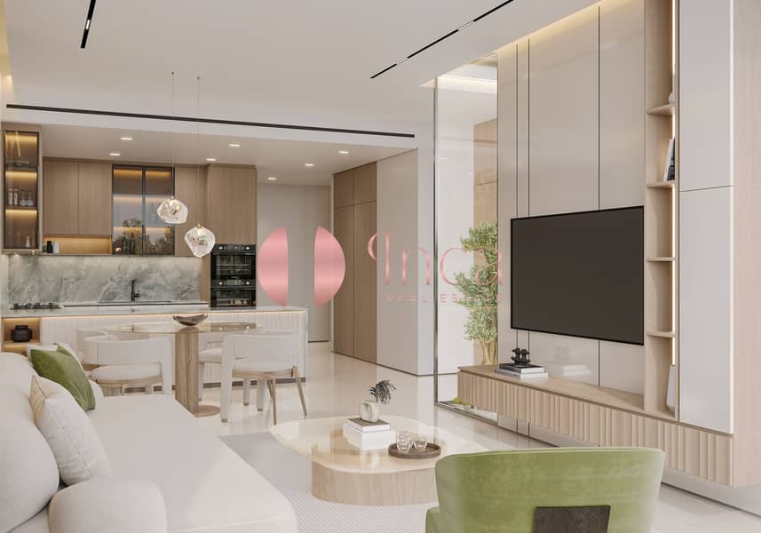 4 2BHK Type C Living Room - Kitchen 02. png