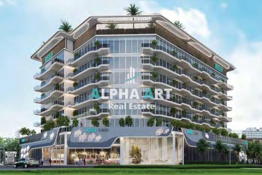 Reef 1000 at Dubai Land Residence Complex – Luxury Smart Living with 30+ Premium Amenities | Starting from AED 620K | Handover Q4 2026 - Image 1
