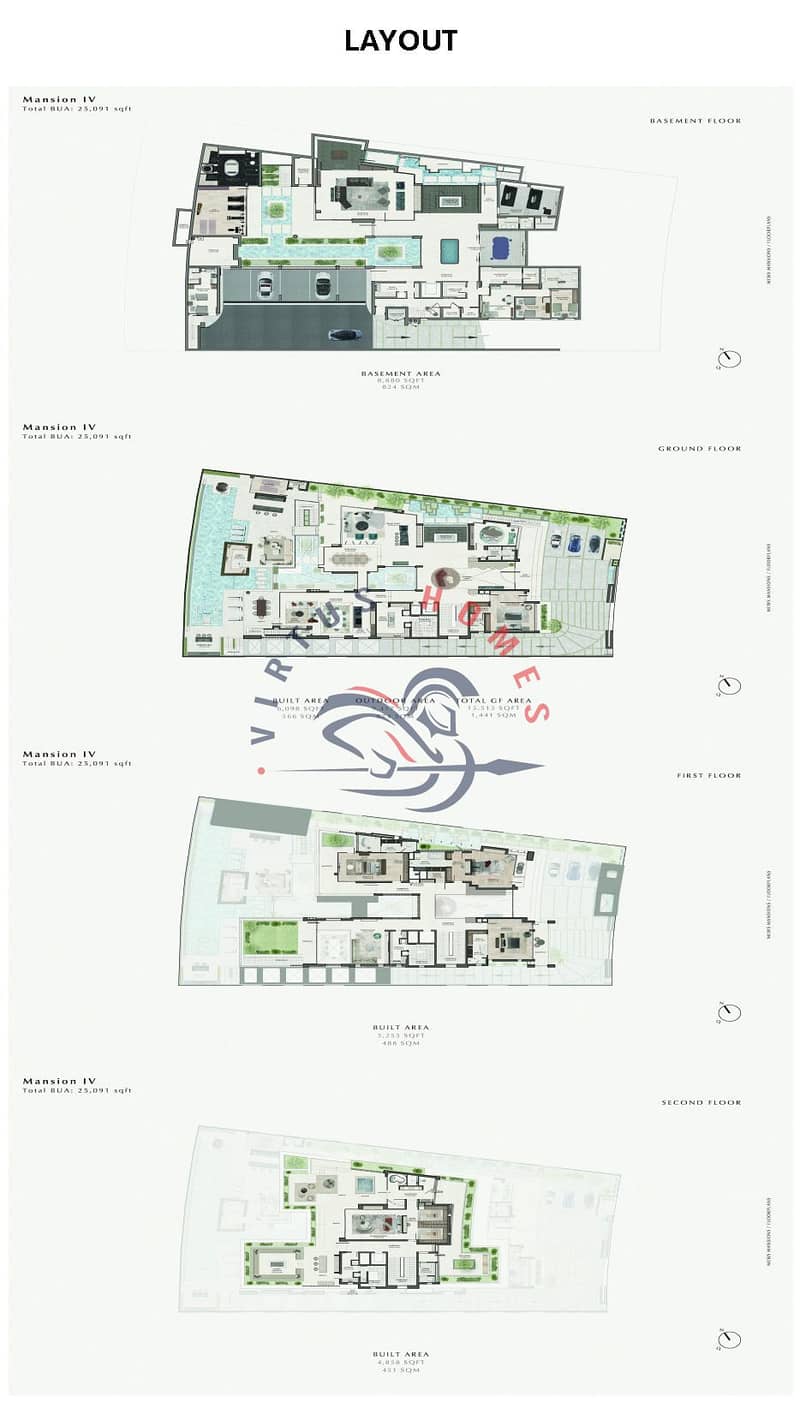 Ultra-Luxury 5 Bedroom Mansion | Meydan | The Mews Mansions - Image 19