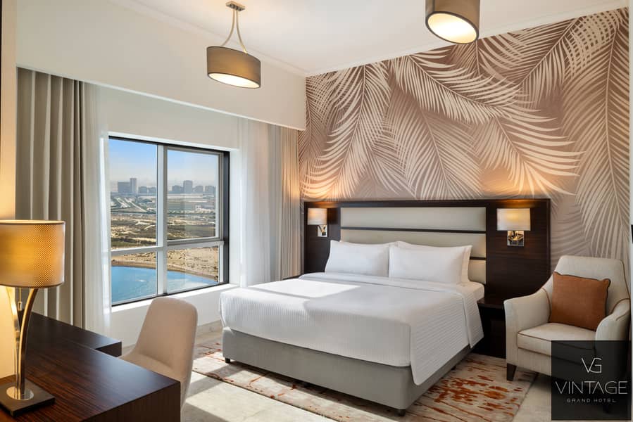 Studio Apartment with Stunning Golf View – Now Available for Yearly Rental !!!