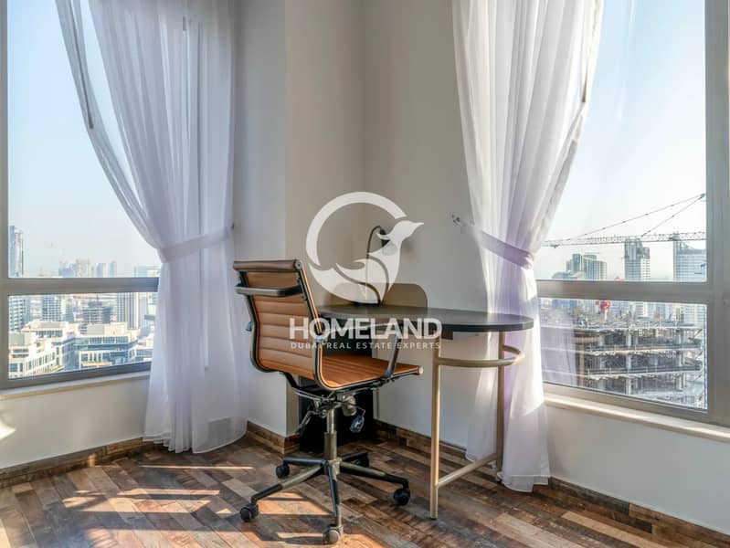 Stunning City view| High Floor|Furnished | Vacant