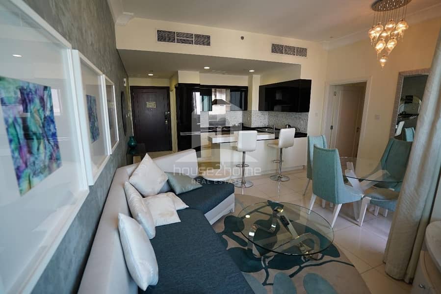 2 LUXURIOUS 1 BEDROOM SERVICE APARTMENT IN DAMAC THE SIGNATURE 5 MINS FROM DUBAI MALL