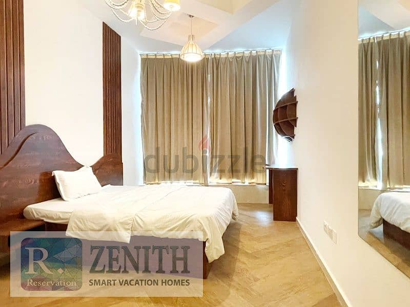 NO COMMISSION | ALL INCLUSIVE | FURNISHED 2BR APARTMENT WITH 3 BEDS | GOLF VIEW