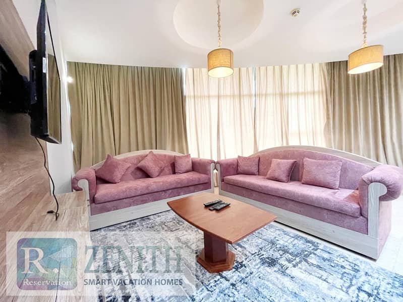 NO COMMISSION | ALL INCLUSIVE | FURNISHED 2BR APARTMENT WITH 3 BEDS | GOLF VIEW - Image 10