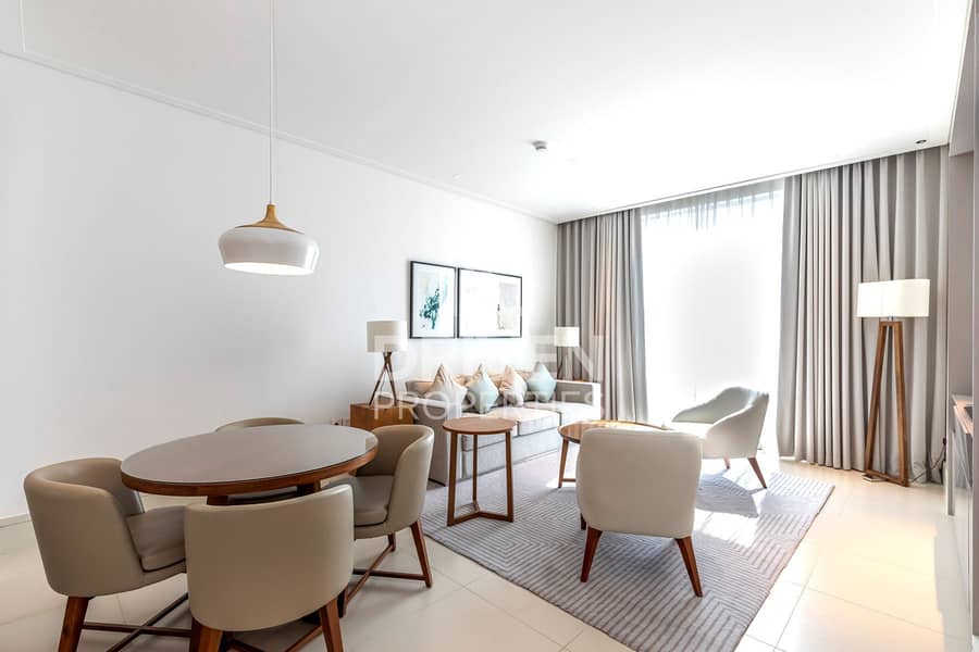 Prime High Floor Apt | Furnished | Canal View