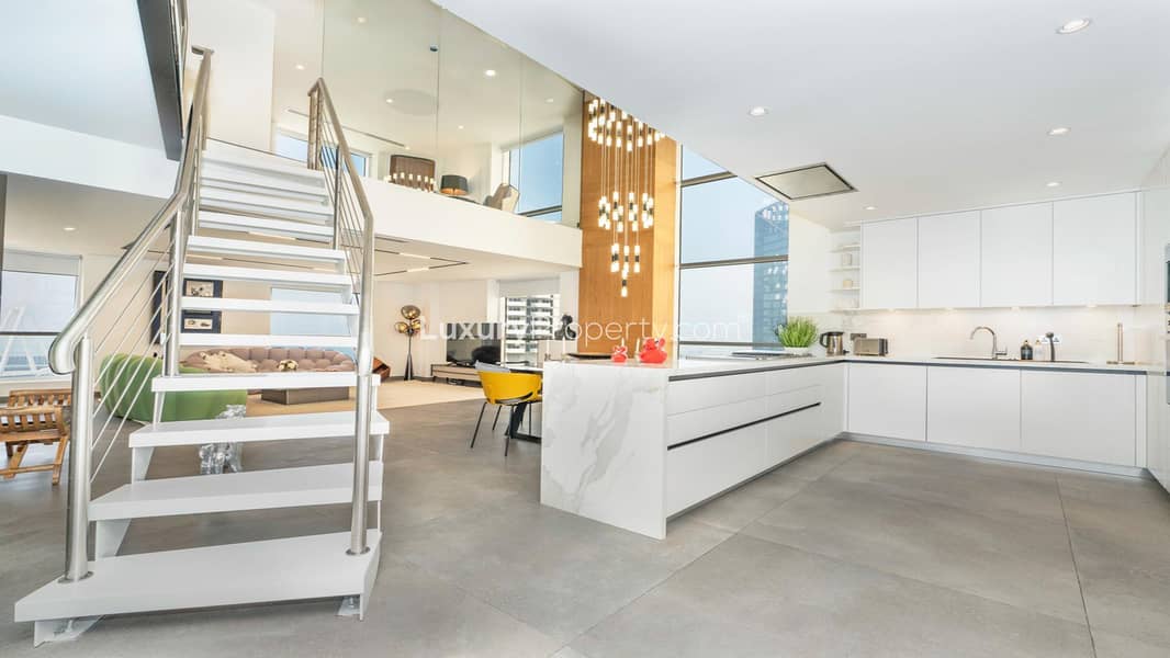 2 BR Duplex Penthouse | Furnished | Sea View