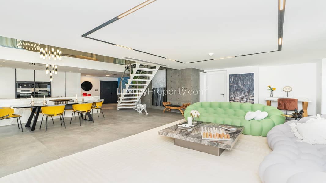 2 BR Duplex Penthouse | Furnished | Sea View