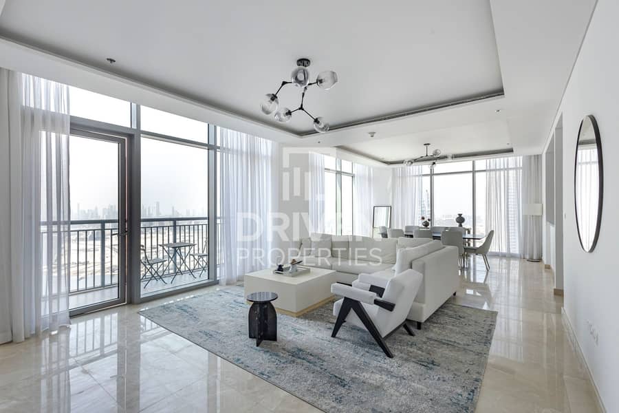 Furnished Penthouse Vacant Burj Khalifa View Photo Inspiration