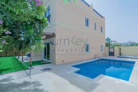 5-Bedroom Mazaya A2 | Park-Facing | Private Pool