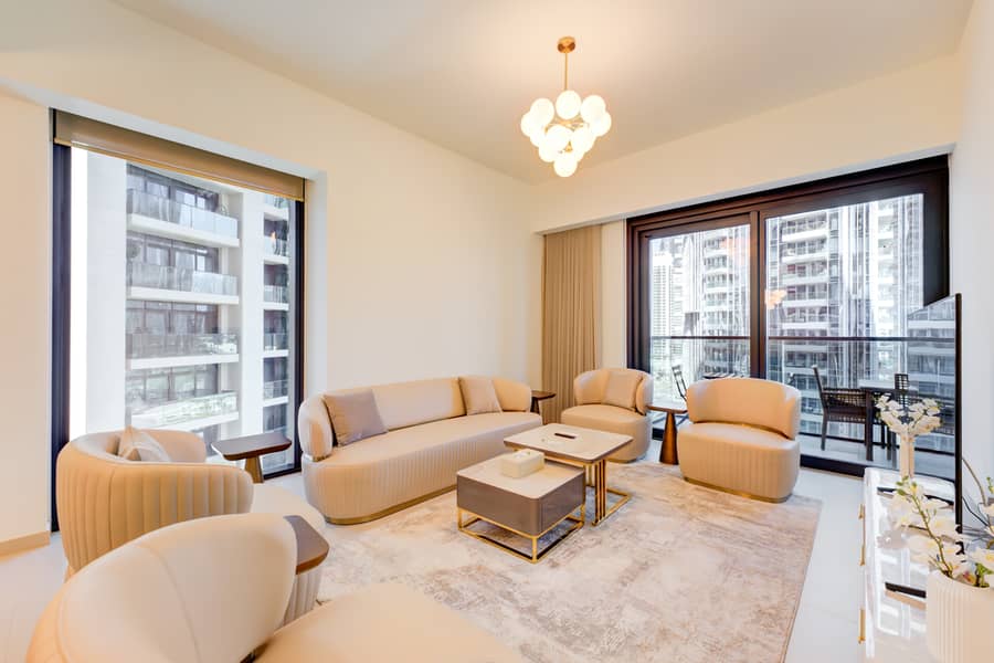 Stylish 2 BR Stunning Burj Views - AVAILABLE NOW