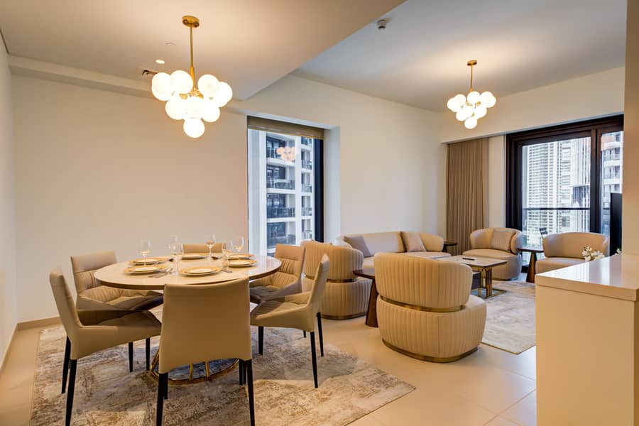 Stylish 2 BR Stunning Burj Views - AVAILABLE NOW - Image 6