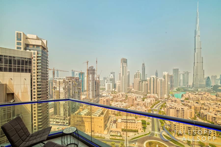 Penthouse | Burj Khalifa Views | 3 Beds