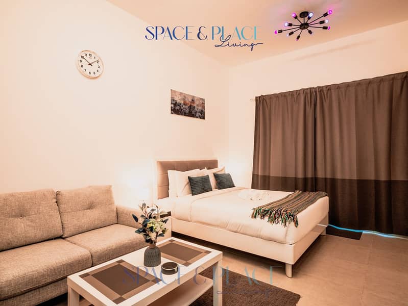 High Floor | Newly Furnished Studio | Near Miracle Garden & City Center Barsha - Image 9