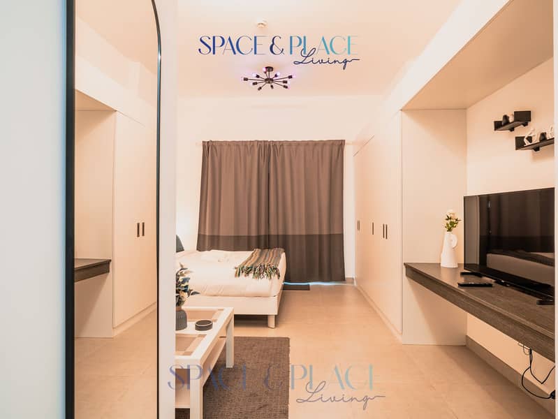 High Floor | Newly Furnished Studio | Near Miracle Garden & City Center Barsha - Image 10