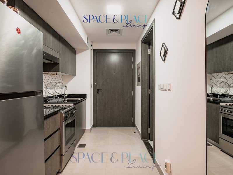 High Floor | Newly Furnished Studio | Near Miracle Garden & City Center Barsha - Image 21