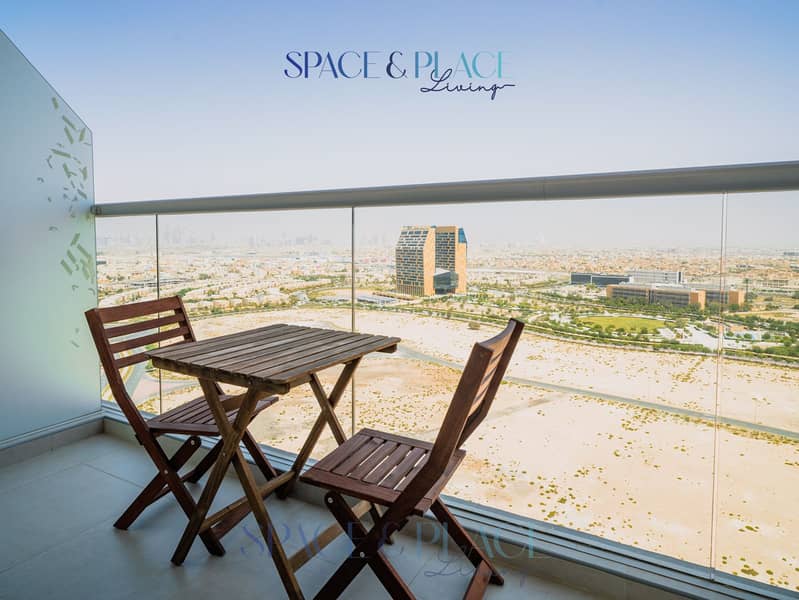 High Floor | Newly Furnished Studio | Near Miracle Garden & City Center Barsha - Image 23