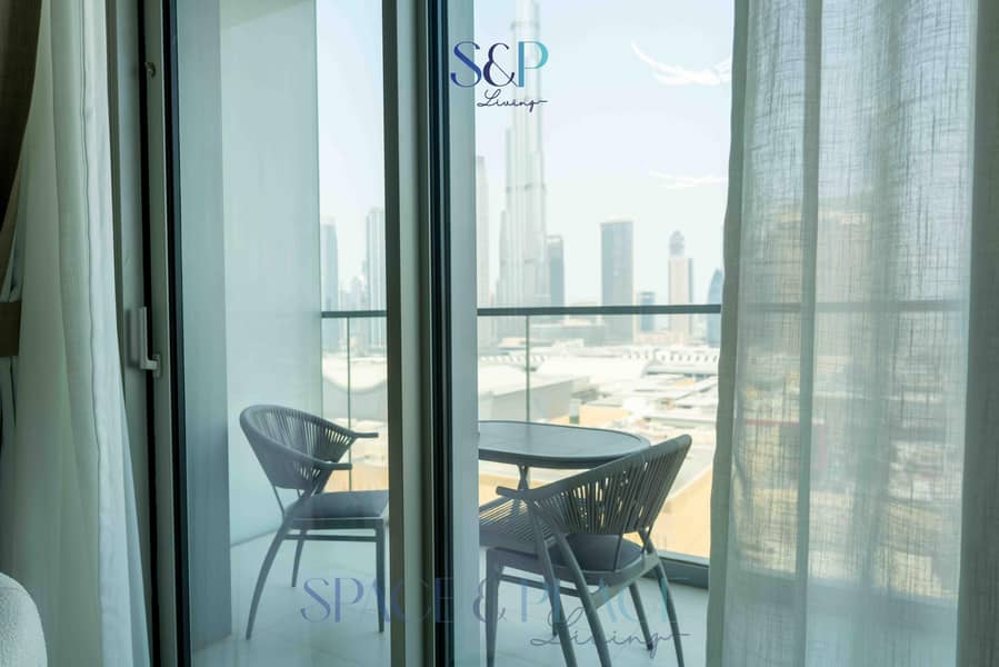 2BR – High Rise | Burj Khalifa View | Brand New