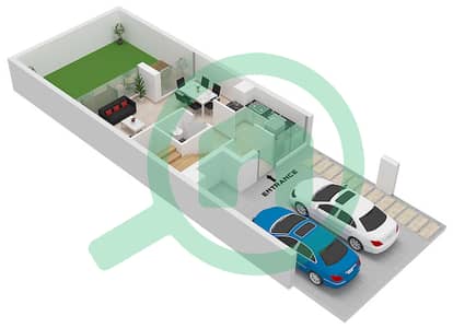 Victoria - 3 Bedroom Townhouse Type RRM Floor plan