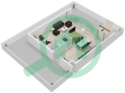 Rukan 3 - 2 Bedroom Townhouse Type A-1 Floor plan