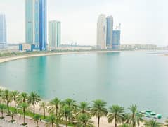 Sea view Open View One parking free Gym pool free Specious bright Apartment with master bedroom with balcony Main Street building down side Cornish