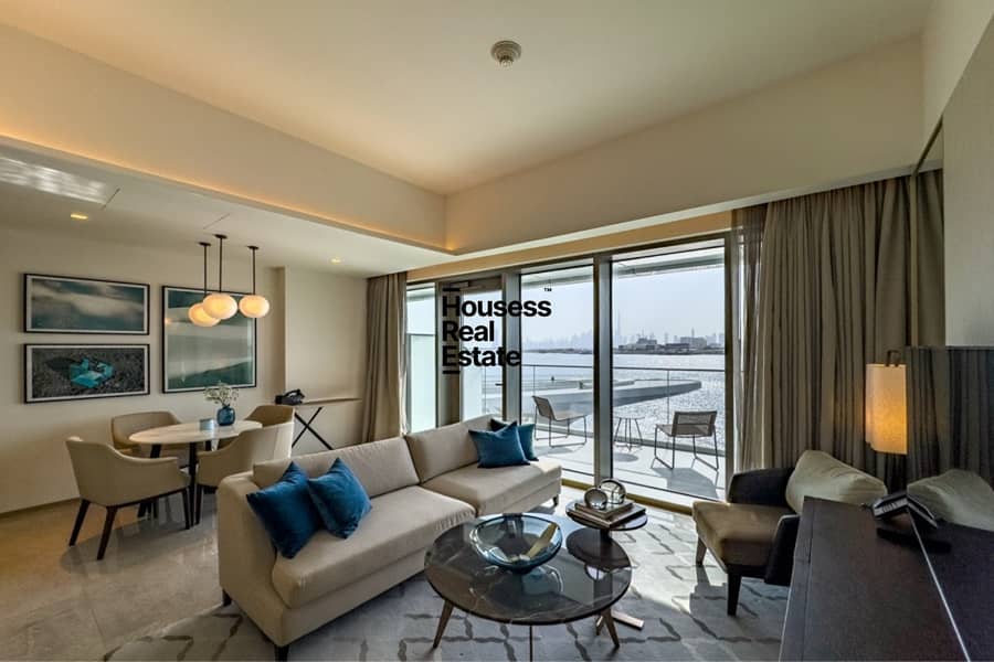 Burj and Sea View| Big Balcony| Vacant on December