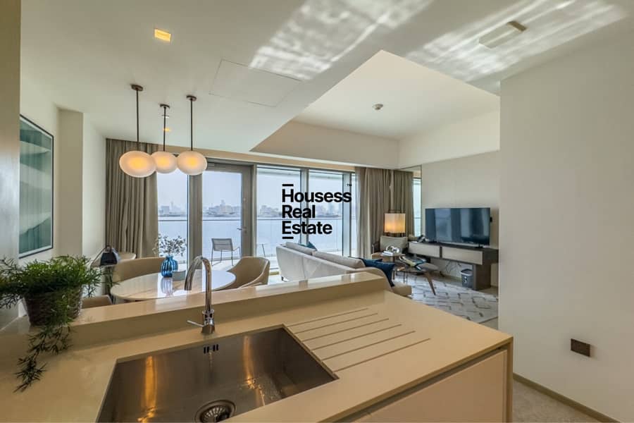 Burj and Sea View| Big Balcony| Vacant on December - Image 7