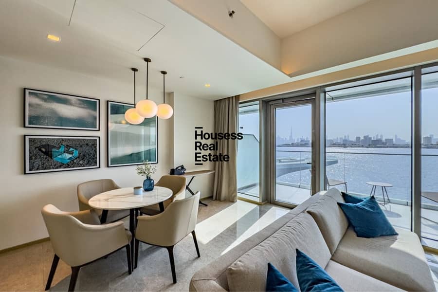 Burj and Sea View| Big Balcony| Vacant on December - Image 9