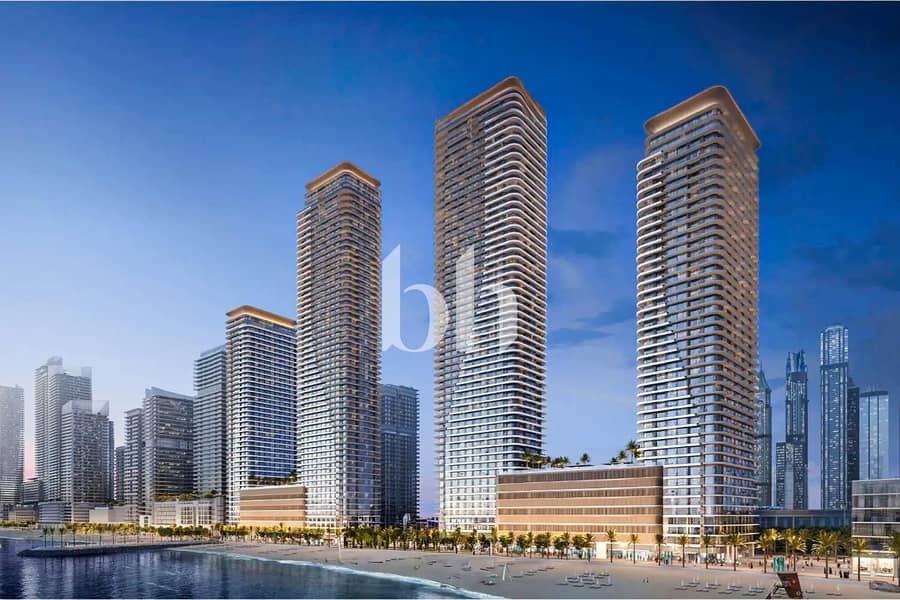 Beachfront 1BR | Panoramic Sea & Skyline Views - Image 7