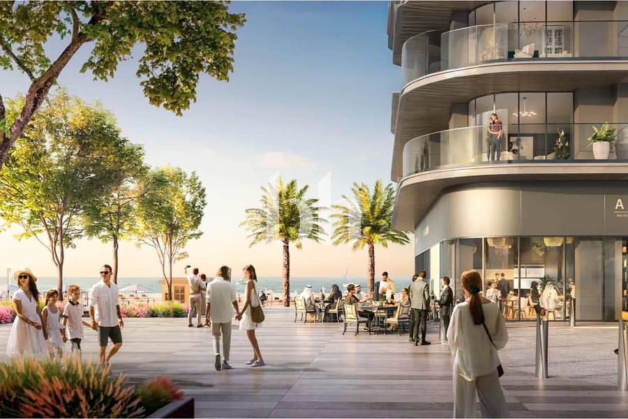 Beachfront 1BR | Panoramic Sea & Skyline Views - Image 8