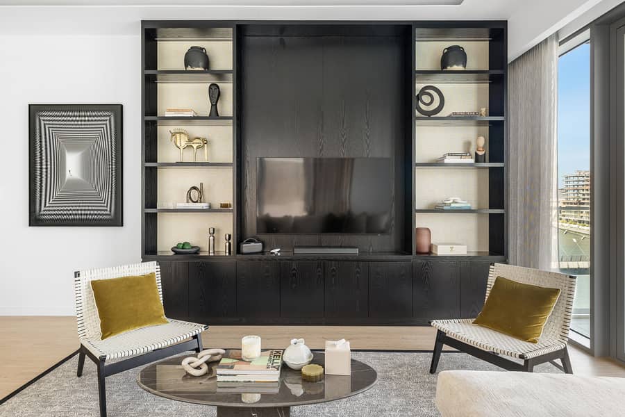 Serene 3 BR | Full Canal and Burj Skyline View - Image 9