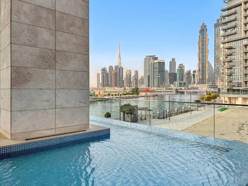 Serene 3 BR | Full Canal and Burj Skyline View - Image 39