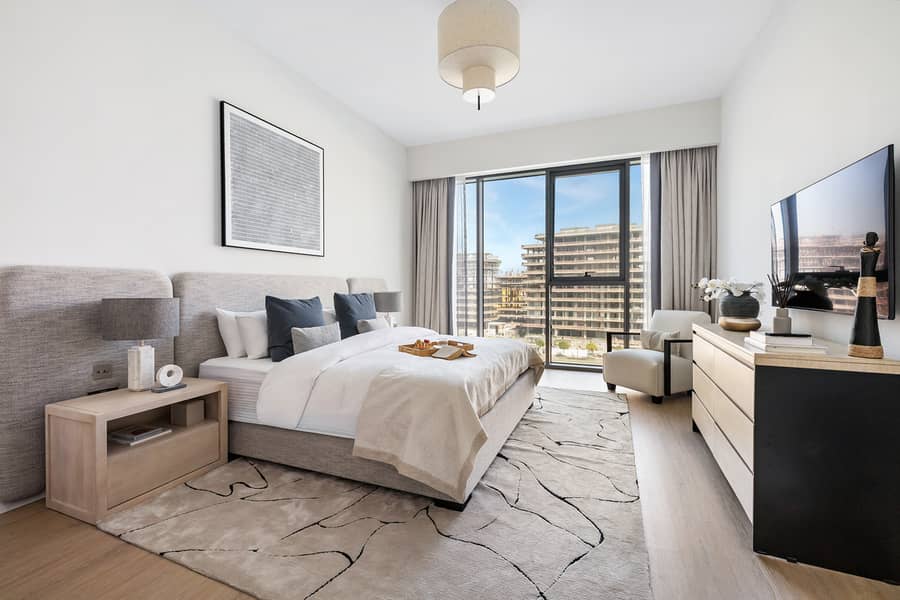 Serene 3 BR | Full Canal and Burj Skyline View - Image 15