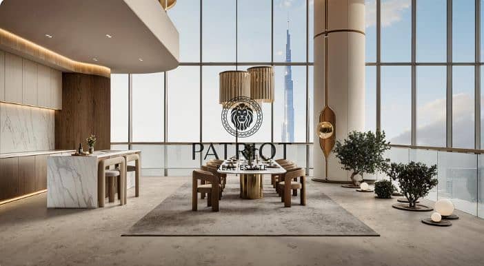 3 Bed Penthouse	3B PH-A || Panoramic View (Downtown & Burj Khalifa / Sea Horizon) - Image 6