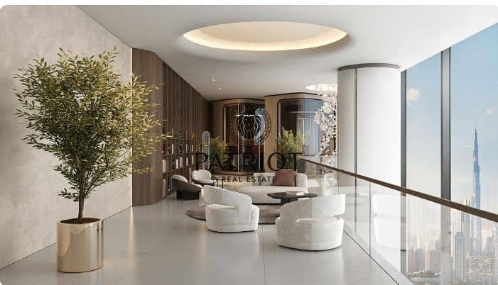 3 Bed Penthouse	3B PH-A || Panoramic View (Downtown & Burj Khalifa / Sea Horizon) - Image 8