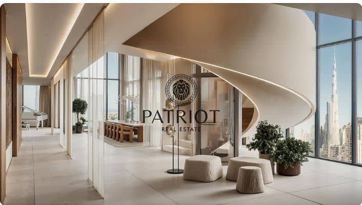 3 Bed Penthouse	3B PH-A || Panoramic View (Downtown & Burj Khalifa / Sea Horizon) - Image 11