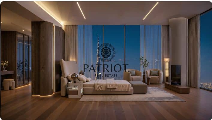 3 Bed Penthouse	3B PH-A || Panoramic View (Downtown & Burj Khalifa / Sea Horizon) - Image 14