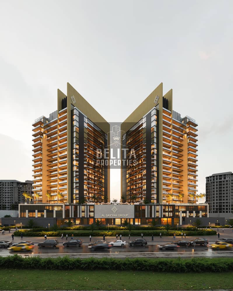 Fully Furnished Luxury | 50/10/40 Payment Plan | Iconic Butterfly Towers, Arjan - Image 7