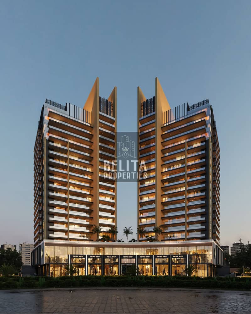 Spacious 2 Bedroom | Fully Furnished | Easy 50/10/40 Payment Plan | Butterfly Towers Arjan - Image 15