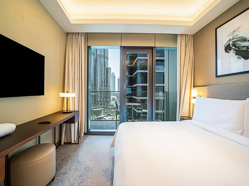 Breathtaking Views | High-Floor | Utilities included| Burj Khalifa & Fountain Views - Image 11