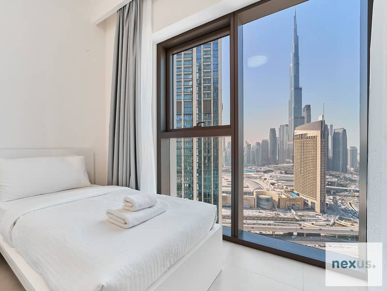 Spacious 2 BR Downtown Views | Full Burj Khalifa View - Image 25