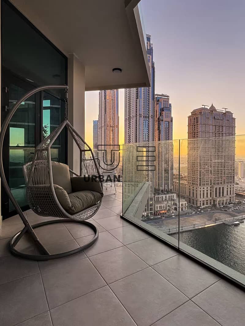 High Floor with Canal View I Fully Furnished I VOT